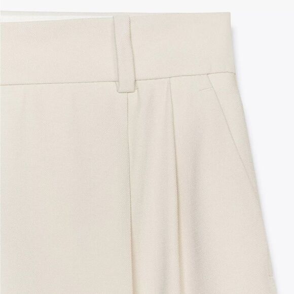 ZARA PLEATED WIDE LEG PANTS - Picture 4 of 6